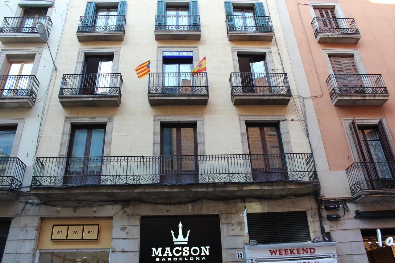 Pension Arosa Barcelona Exterior photo